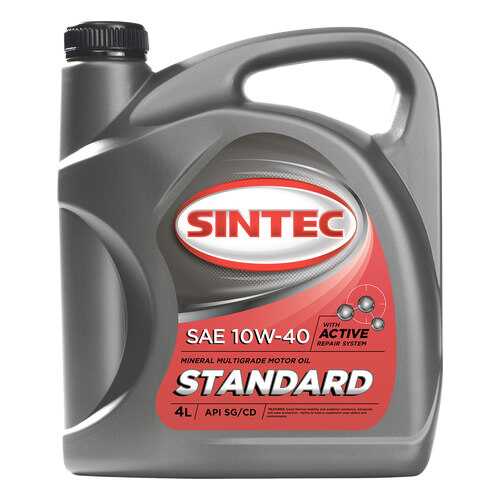 Sintec Стандарт SAE 10W-40 API SG/CD 4л в Татнефть