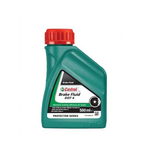 Жидкость тормозная CASTROL Brake Fluid DOT4 0,5 л 15CD18 в Татнефть