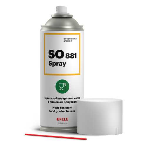 Термостойкое цепное масло с пищевым допуском EFELE SO-881 SPRAY (520 мл) в Татнефть