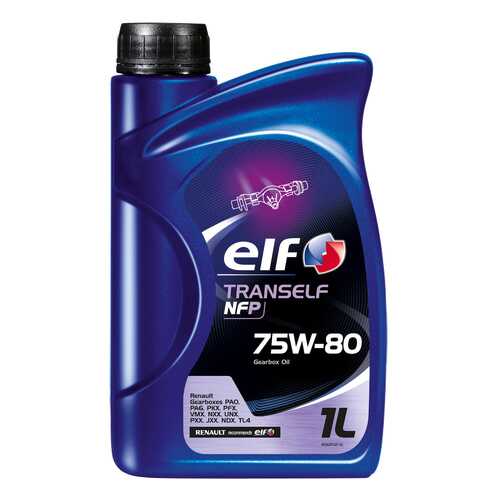 Трансмиссионное масло ELF TRANSELF NFP 75W80 1л (195003) в Татнефть