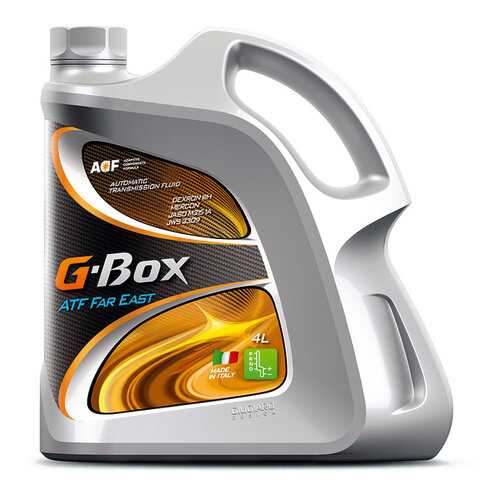 Трансмиссионное масло G-Energy G-Box ATF Far East IT кан.4л (3 380 г) в Татнефть