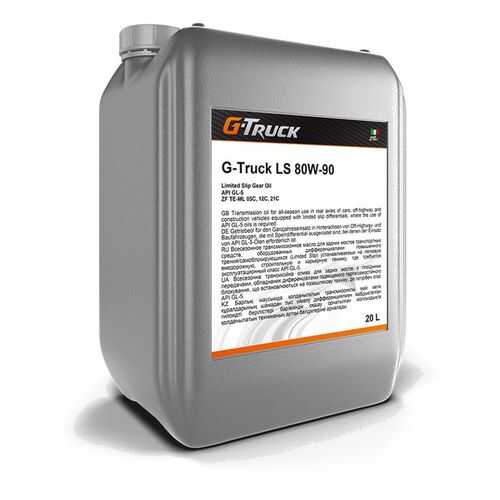 Трансмиссионное масло G-Energy G-Truck LS 80W-90 кан.20л (18 300 г) в Татнефть