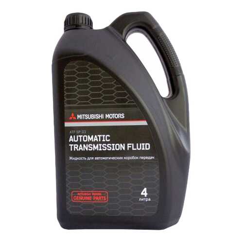 Трансмиссионное масло MITSUBISHI 4л MZ320160 в Татнефть