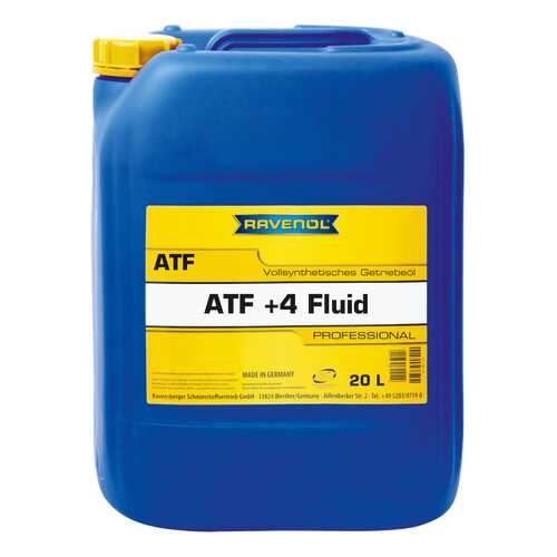 Трансмиссионное масло RAVENOL ATF+4 Fluid 20л 1211100-020 в Татнефть