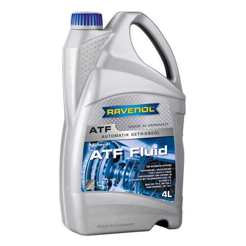 Трансмиссионное масло RAVENOL ATF Fluid 4л 1213101-004-01-999 в Татнефть