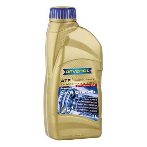 Трансмиссионное масло RAVENOL ATF T-WS Lifetime 1л 1211106-001-01-999 в Татнефть
