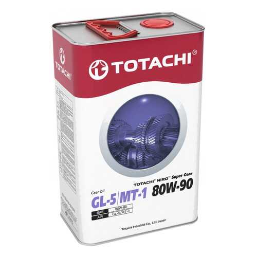 Трансмиссионное масло TOTACHI NIRO Super Gear 80w90 4л в Татнефть