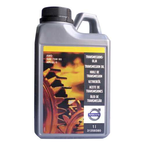Трансмиссионное масло Volvo 75w90 1л 31259380 в Татнефть