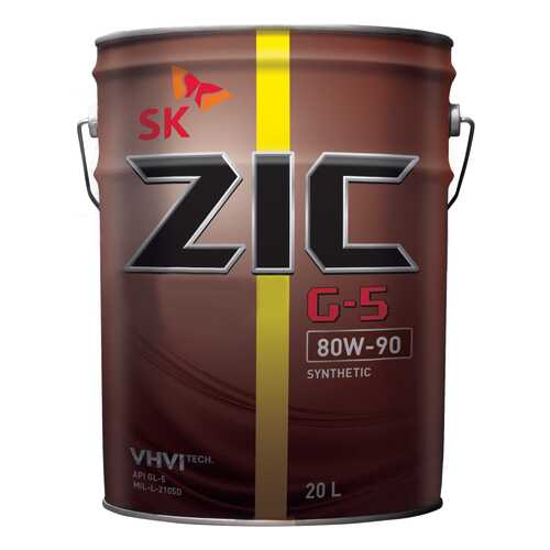 Трансмиссионное масло ZIC 80w90 20л 192633 в Татнефть