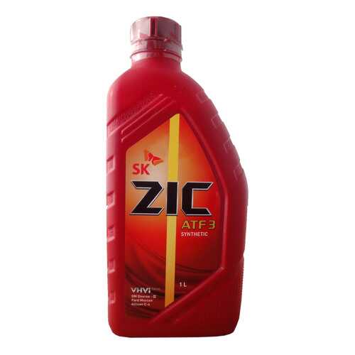 Трансмиссионное масло ZIC ATF III 1л 132632 в Татнефть