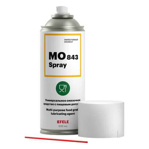 Универсальное масло с пищевым допуском EFELE MO-843 SPRAY (520 мл) в Татнефть