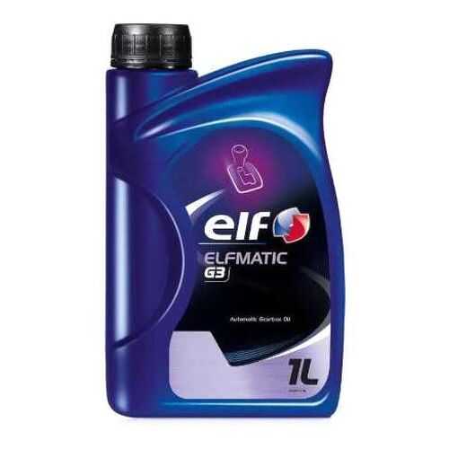 Жидкость для автоматических трансмиссий elf elfmatic g3 12b1l 213861 в Татнефть