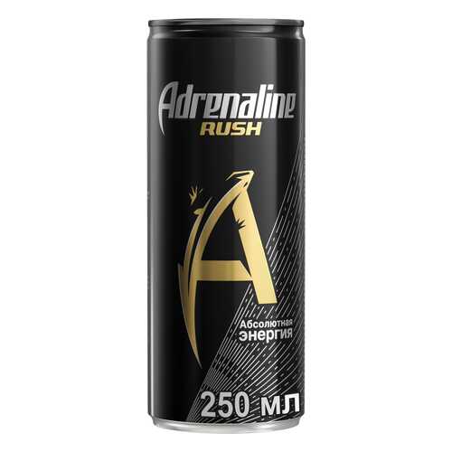 Напиток энергетический Adrenaline rush абсолютная энергия жестяная банка 0.25 л в Татнефть