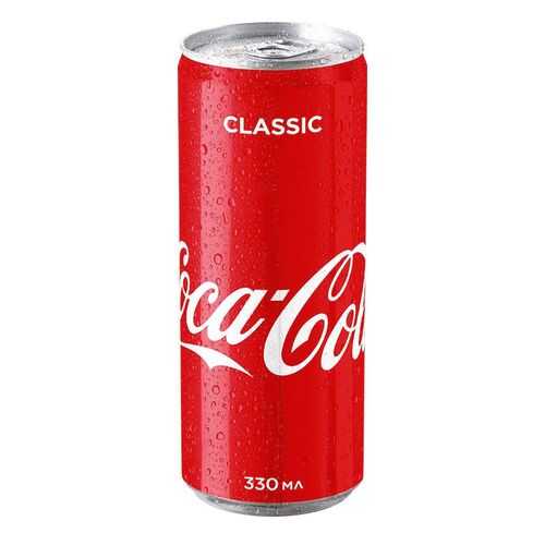 Напиток газированный Coca-Cola classic жестяная банка 0.33 л в Татнефть