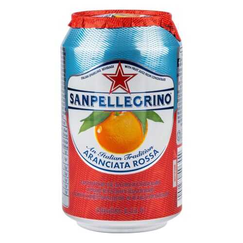 Напиток Sanpellegrino с соком красного апельсина среднегазированный жестяная банка 0.33 л в Татнефть