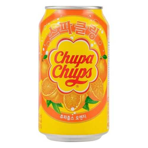 Напиток сильногазированный Chupa Chups апельсин жестяная банка 0.345 л в Татнефть