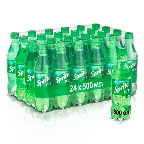 Спрайт без сахара SPRITE Zero Мята-лимон 500 мл (коробка 24 штуки) в Татнефть