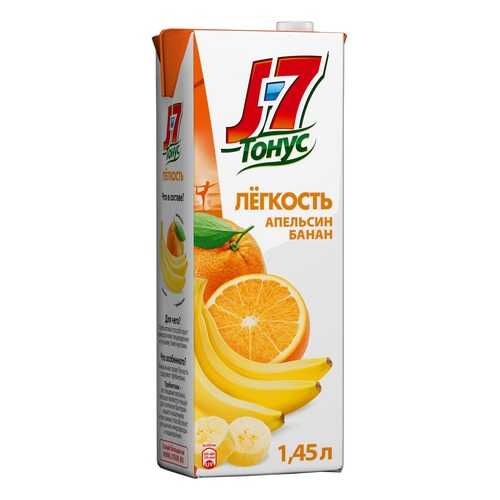 Нектар апельсин-банан J7 тонус легкость с пребиотиком 1.45 л в Татнефть