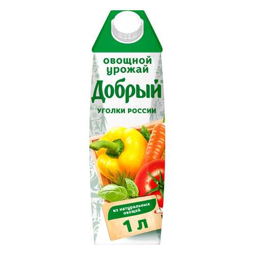 Нектар мультиовощной Добрый овощной урожай 1 л в Татнефть