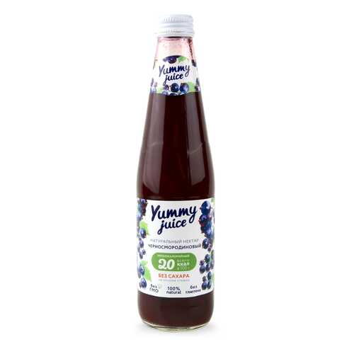 Нектар Yummy juice черносмородиновый без сахара в Татнефть