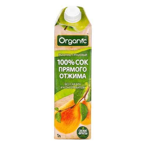 ORGANC Яблочно-грушевый сок прямого отжима, 1л в Татнефть