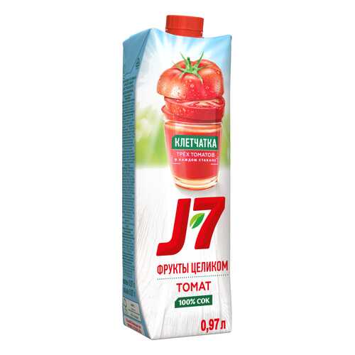 Сок J7 томат 0.97 л в Татнефть