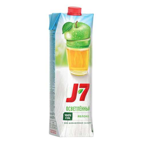 Сок J7 Яблоко T-Pack 0,97л*2 шт в Татнефть