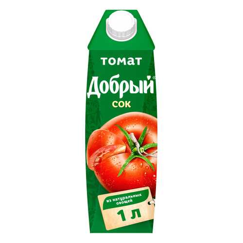 Сок томат Добрый с солью с мякотью 1 л в Татнефть